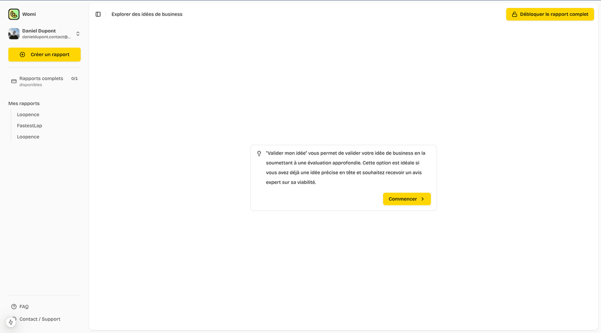 Upload de conversation