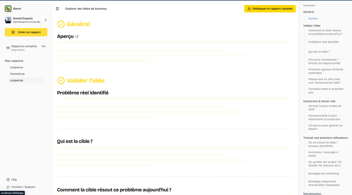 Personnalisation du design